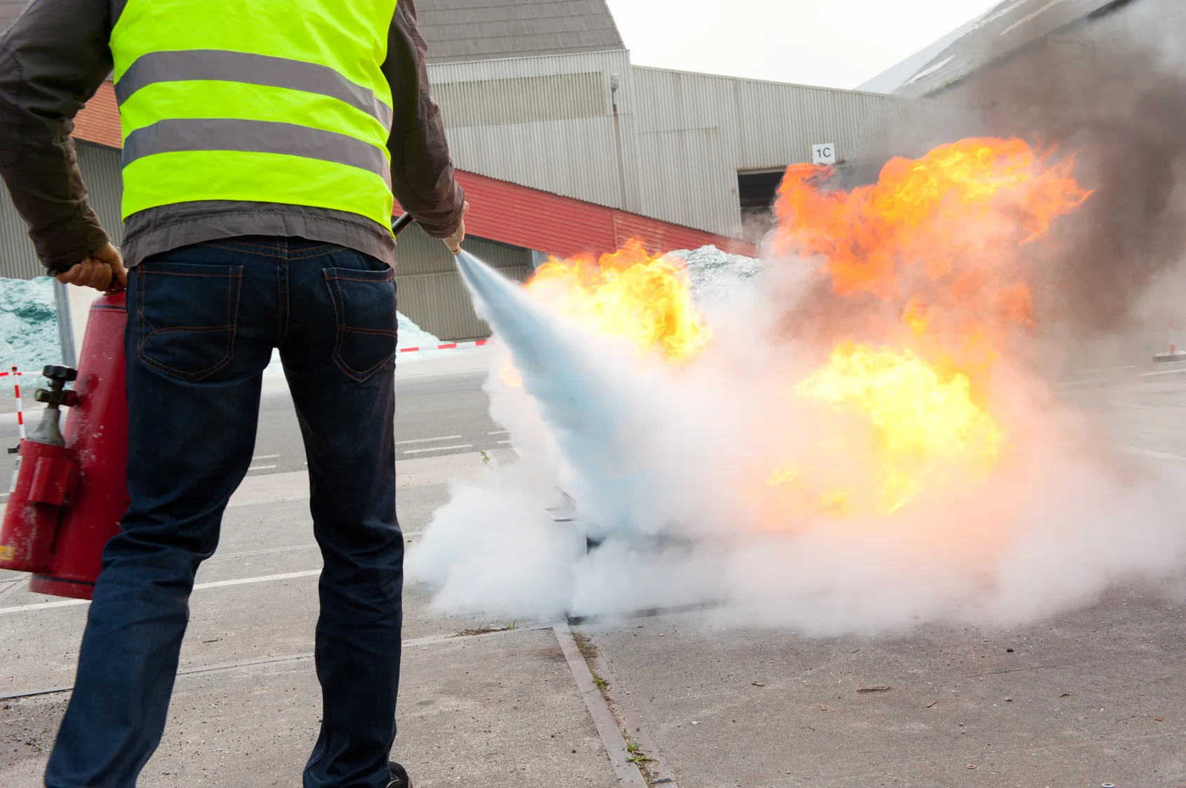 Brandwache durch Nordrhein Security